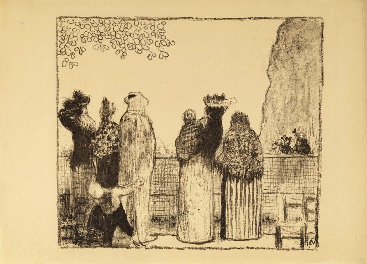 Tuileries, 1895 autorstwa Edouard Vuillard