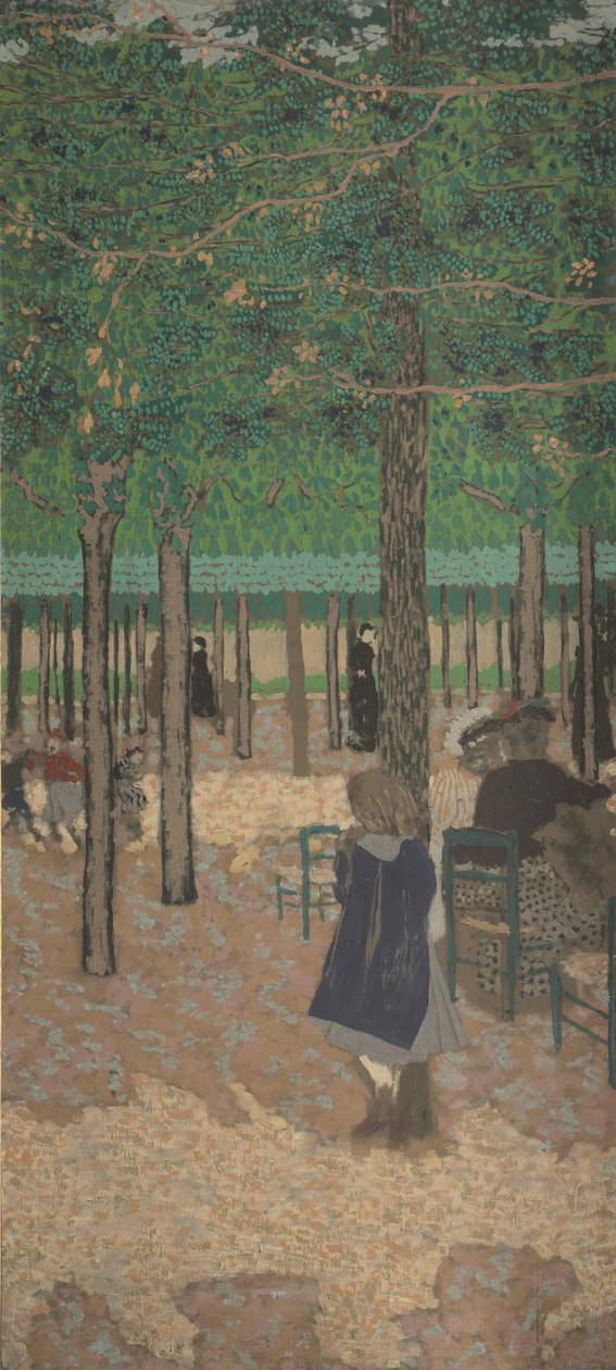 Pod drzewami, 1894 autorstwa Edouard Vuillard