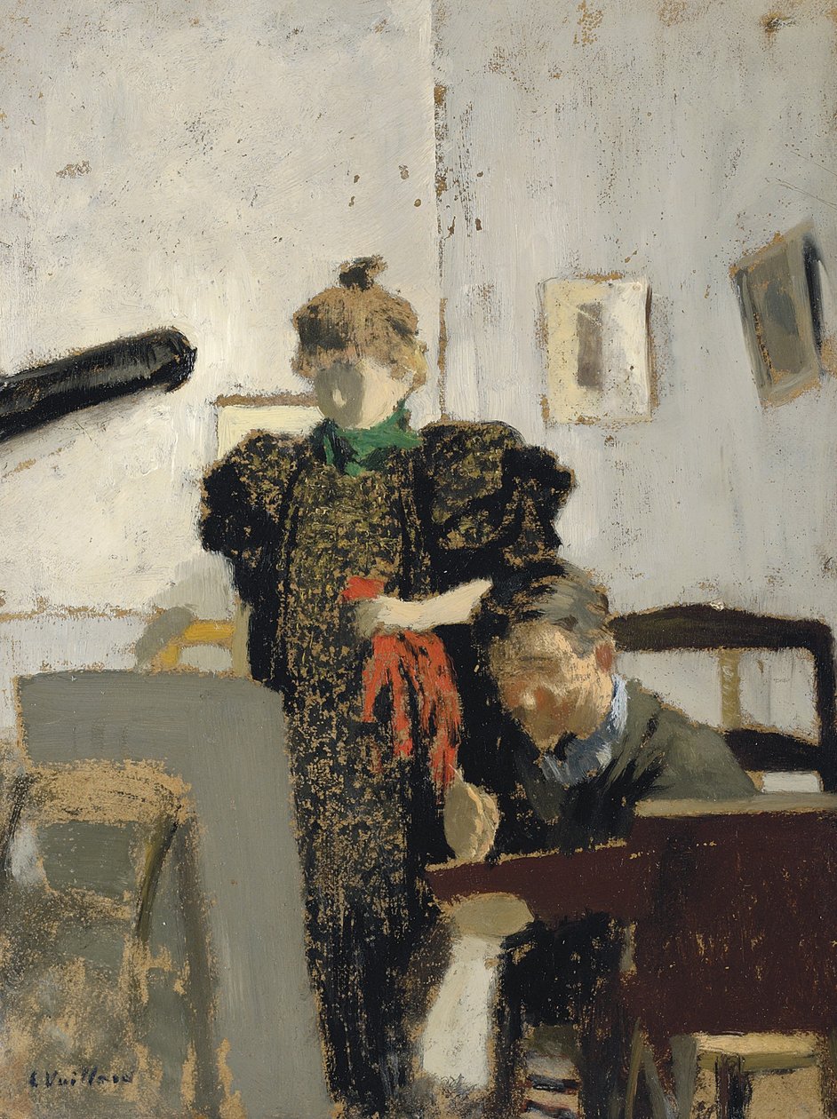 Vallotton i Natanson autorstwa Edouard Vuillard