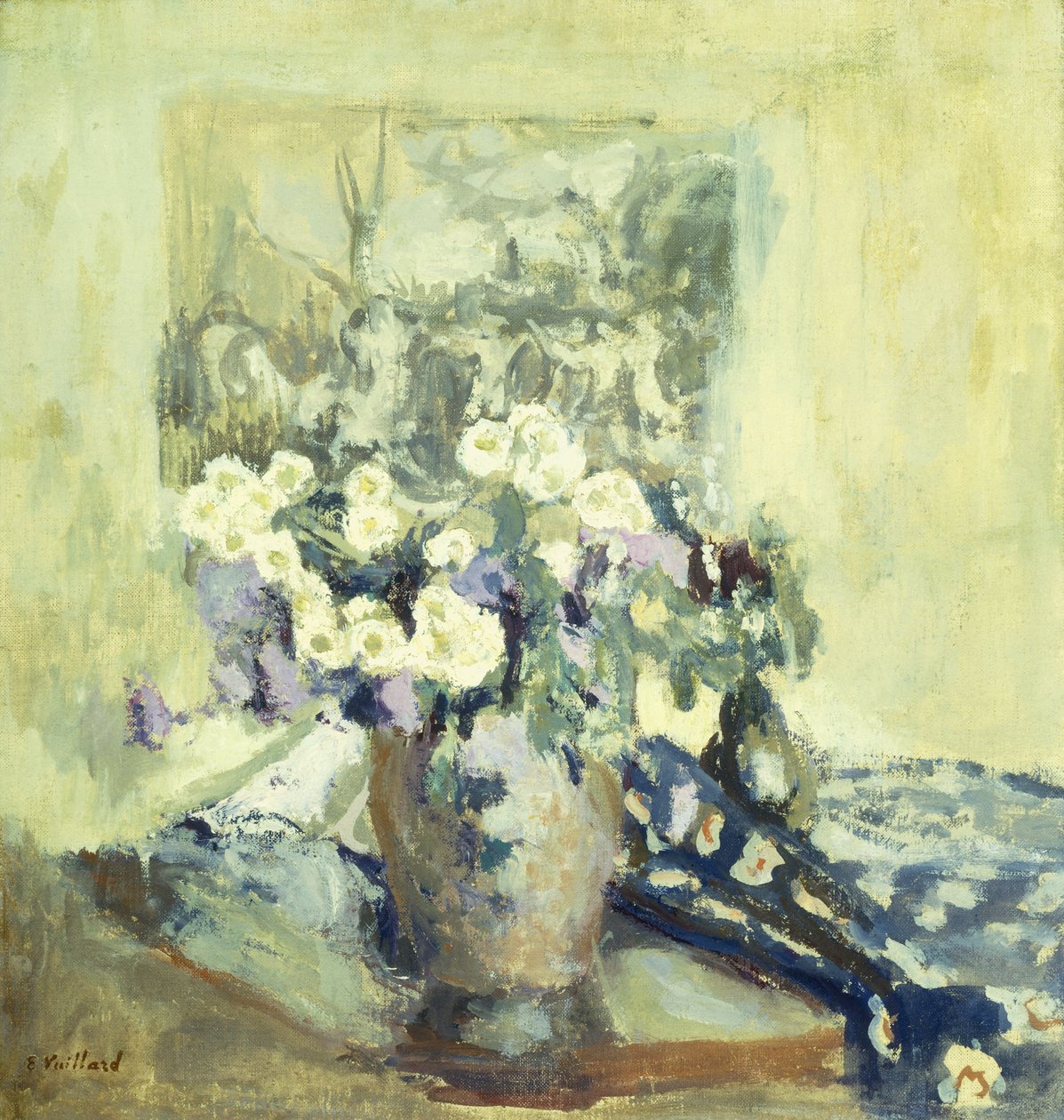 Wazon z kwiatami, 1906 autorstwa Edouard Vuillard