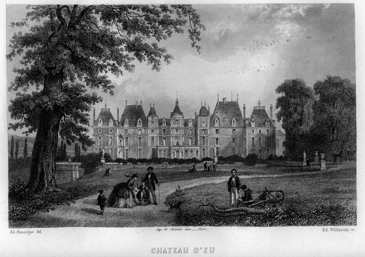 Widok na Chateau d