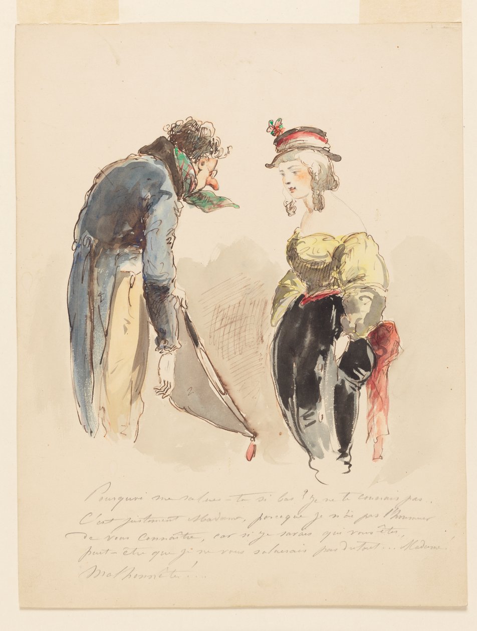 Pozdrowienie na balu maskowym autorstwa Edouard de Beaumont