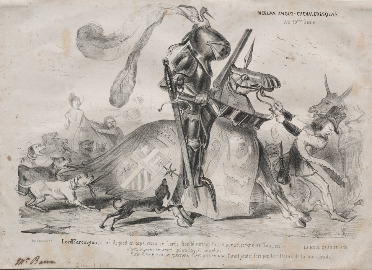 obyczaje anglo-rycerskie autorstwa Edouard de N___