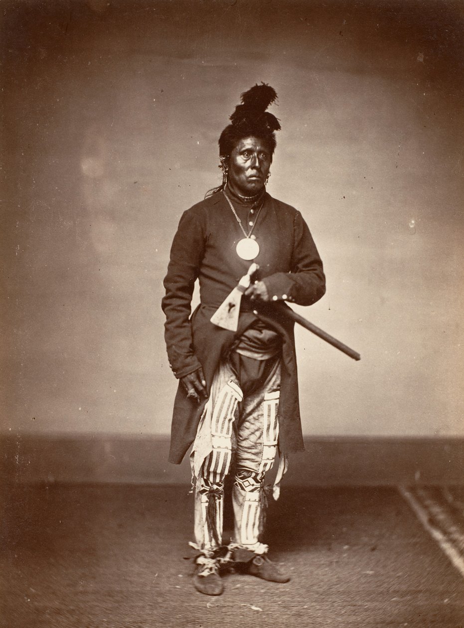 Oni są wa hut Nadal kierujemy Sky Chief, ca. 1867. autorstwa Edric L. Eaton.
