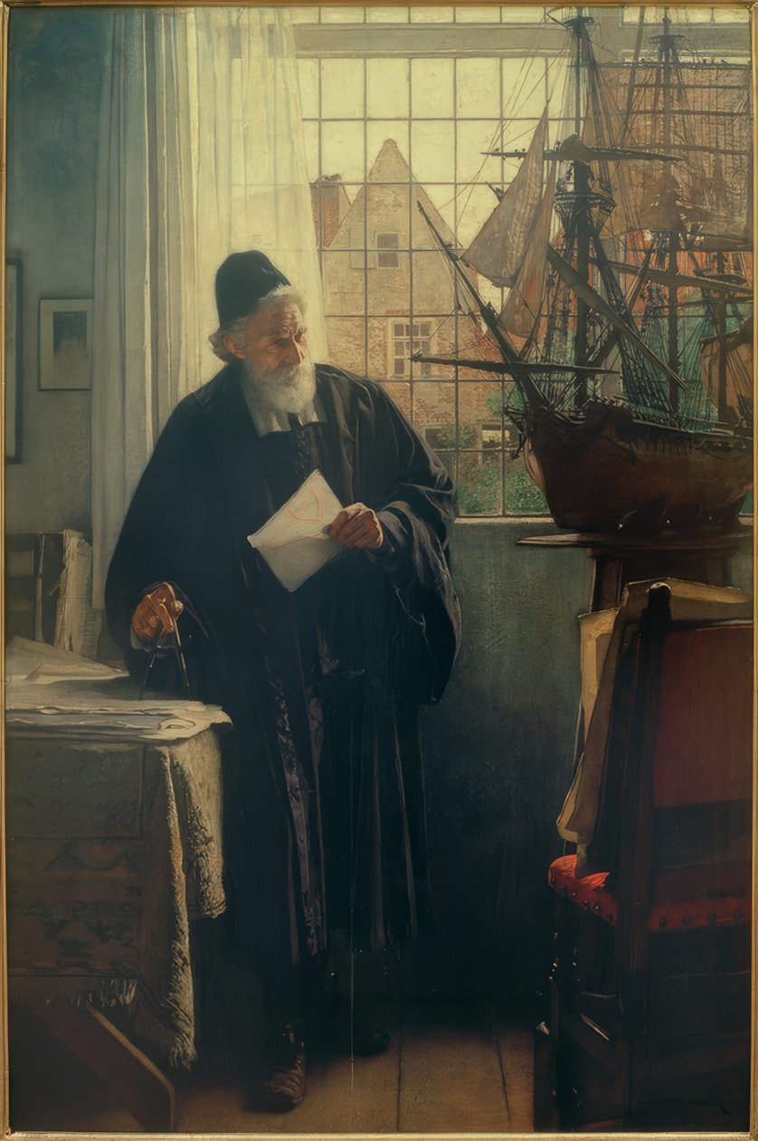 Okrętowiec autorstwa Eduard Charlemont