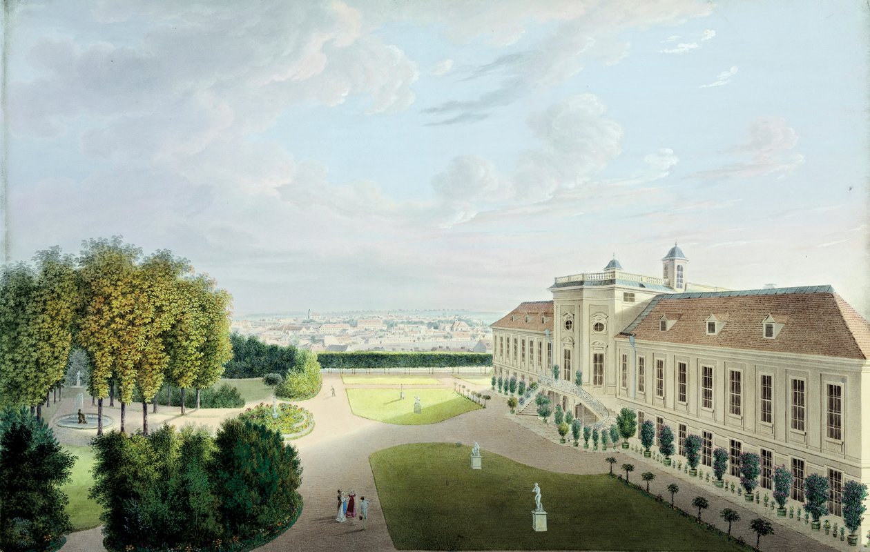 Palais Esterházy, Wiedeń-Mariahilf autorstwa Eduard Gurk