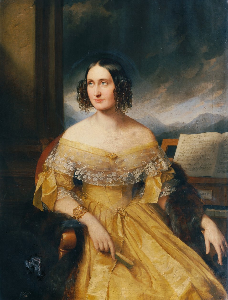 Friederike Benesch autorstwa Eduard Ender