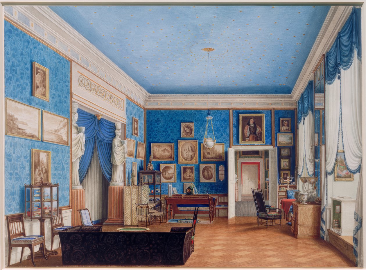 Pałac Berliński, sypialnia autorstwa Eduard Gärtner
