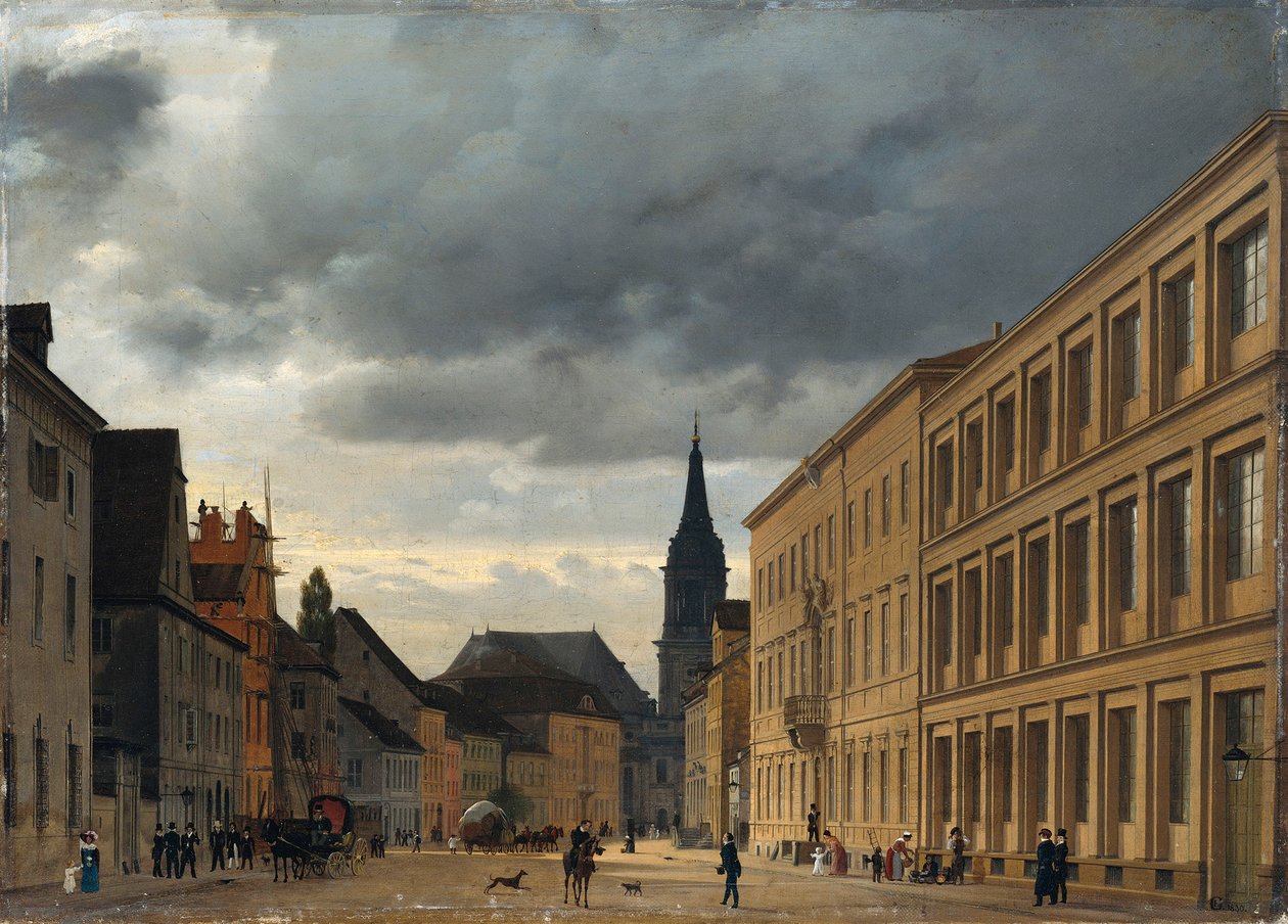 Ulica Braci autorstwa Eduard Gaertner