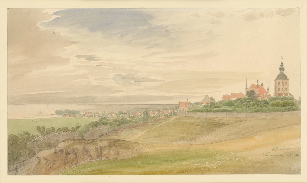 Frombork autorstwa Eduard Gaertner