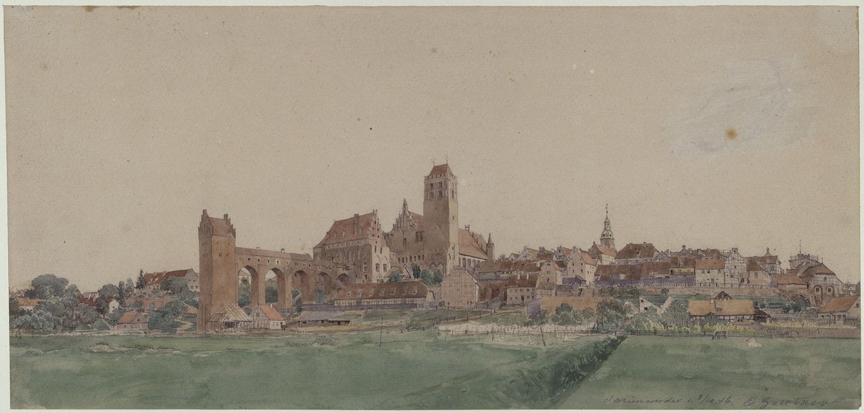 Marienwerder autorstwa Eduard Gaertner