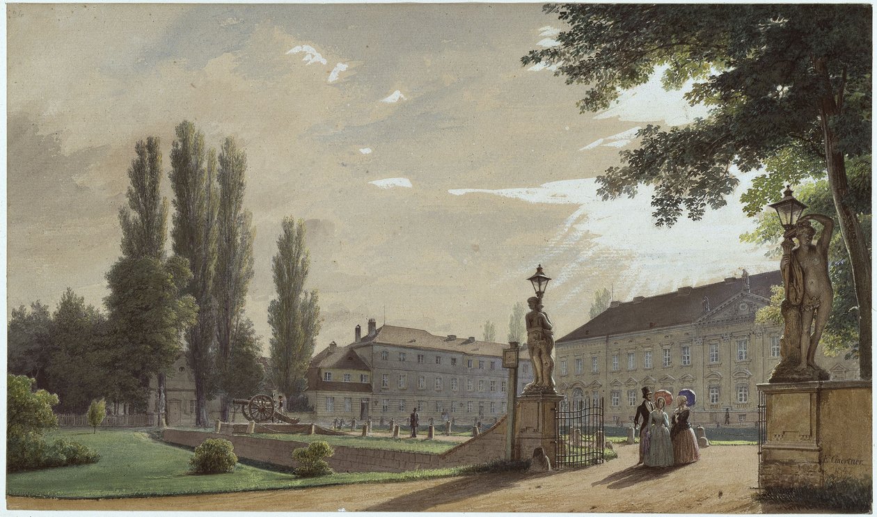Pałac Bellevue autorstwa Eduard Gaertner