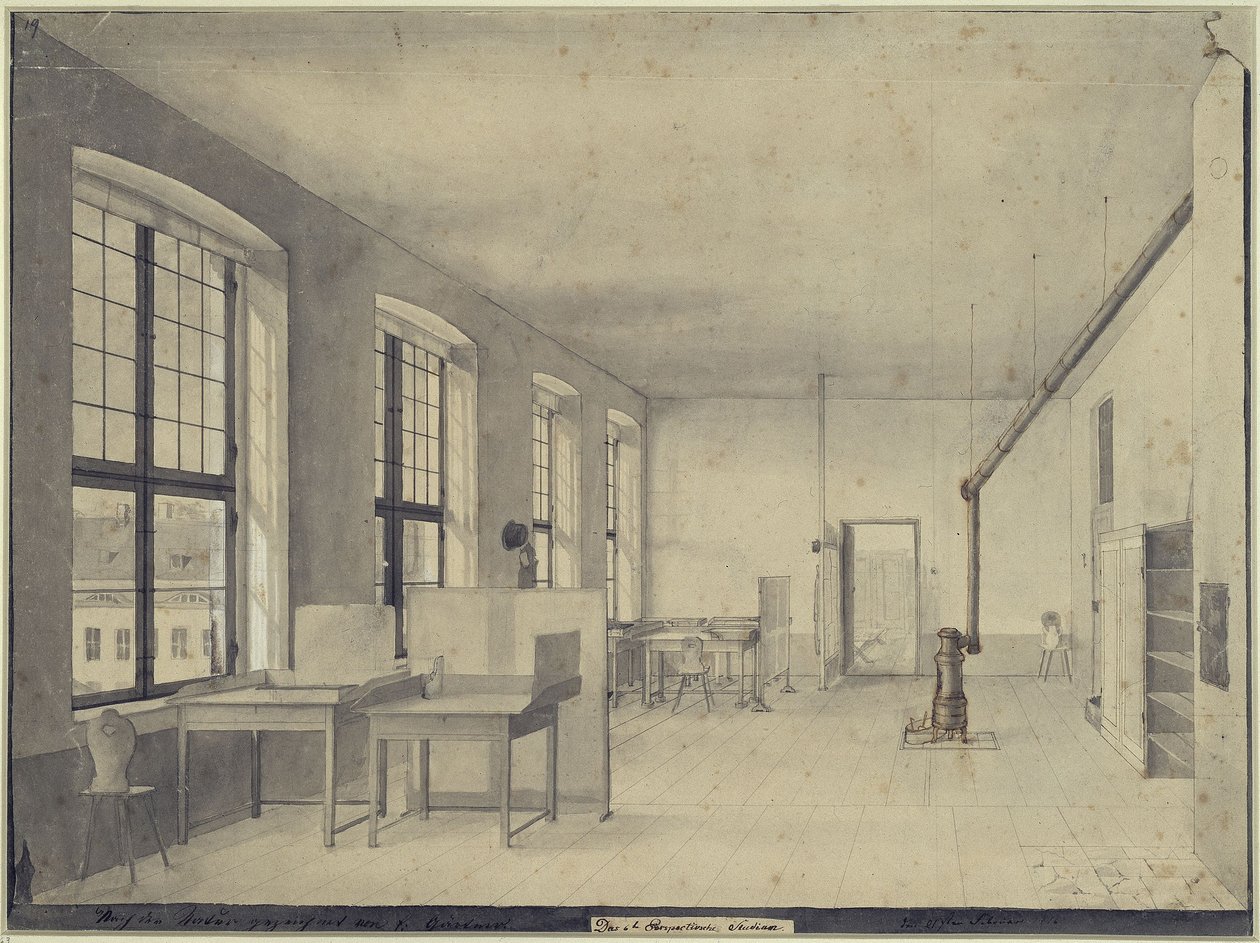 Sala rysunkowa autorstwa Eduard Gaertner