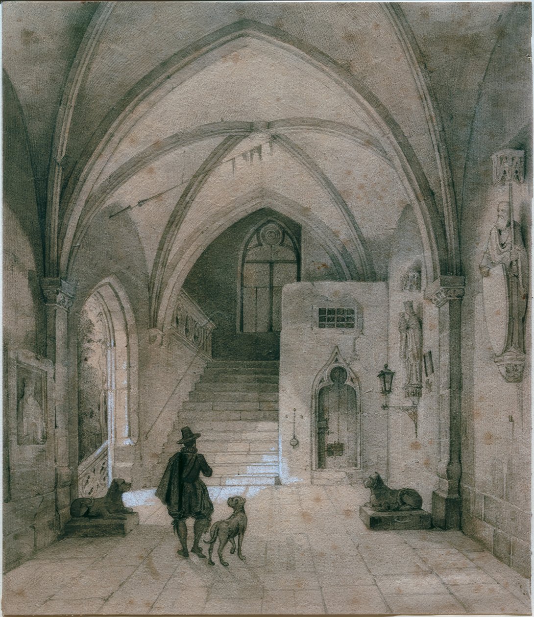 Sala gotycka autorstwa Eduard Gerhardt