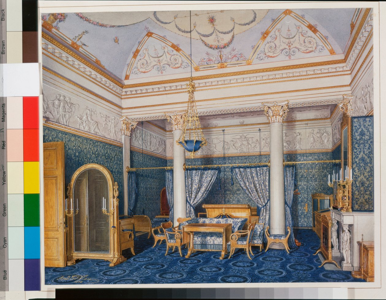 Wnętrza Pałacu Zimowego (Palais d
