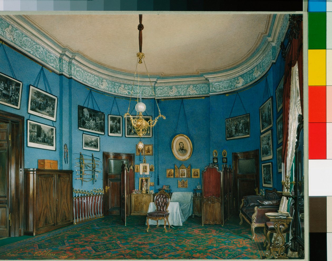 Wnętrza Pałacu Zimowego (Palais d