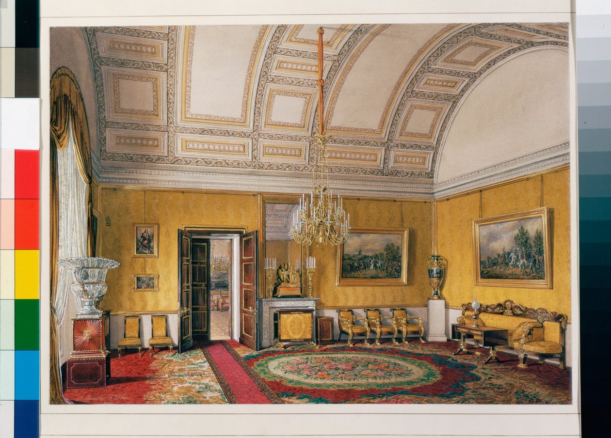 Wnętrza Pałacu Zimowego (Palais d