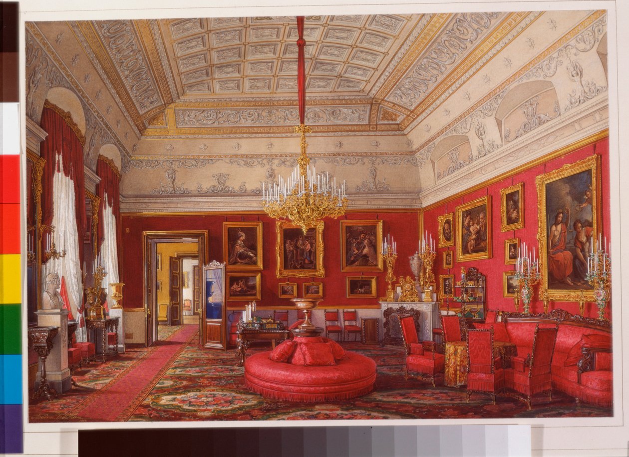 Wnętrza Pałacu Zimowego (Palais d