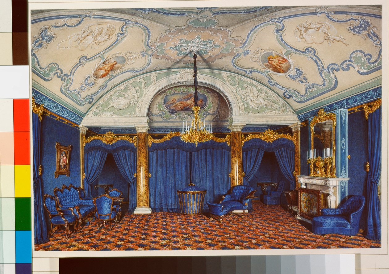 Wnętrza Pałacu Zimowego (Palais d