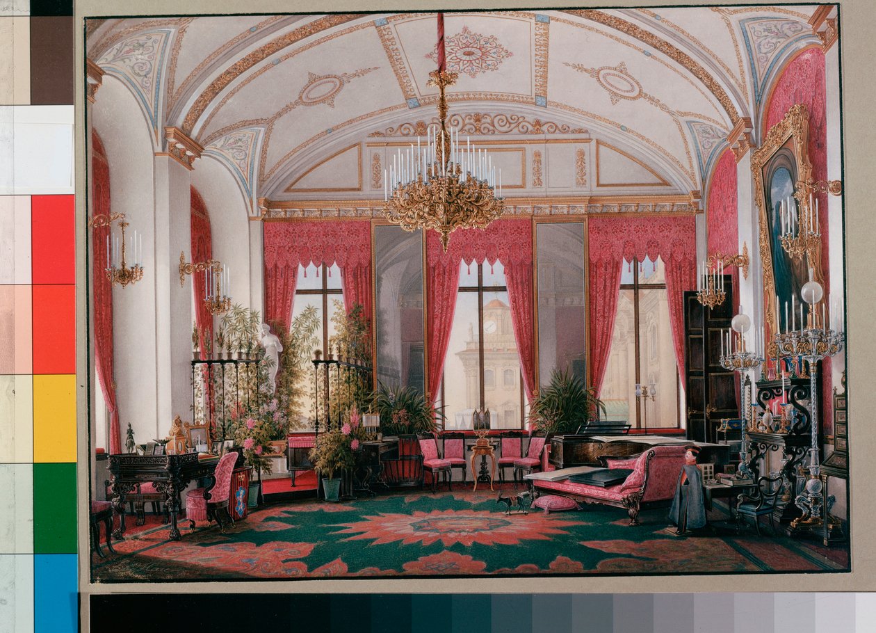 Wnętrza Pałacu Zimowego (Palais d