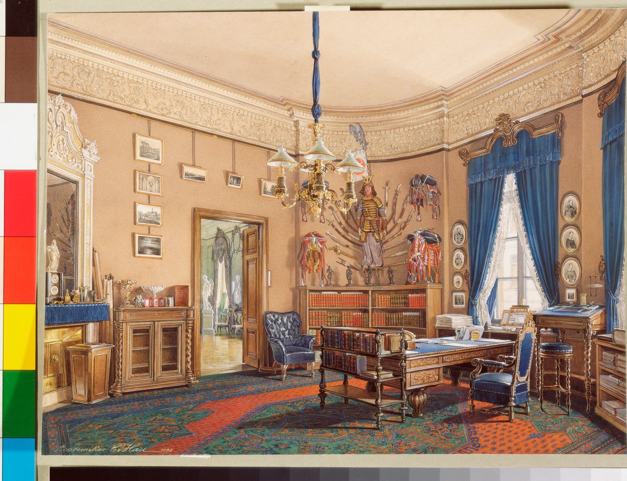 Wnętrza Pałacu Zimowego (Palais d