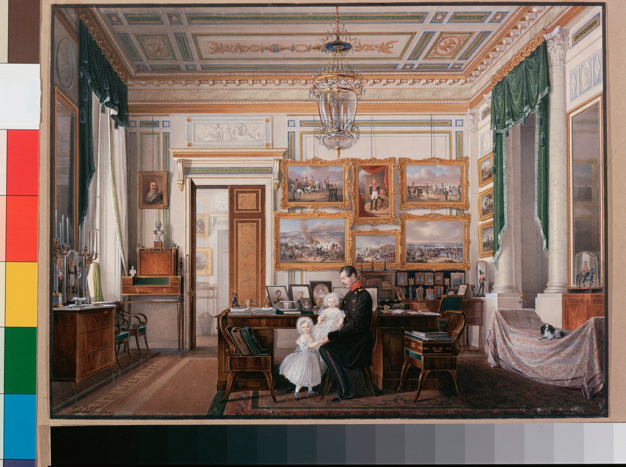 Wnętrza Pałacu Zimowego (Palais d