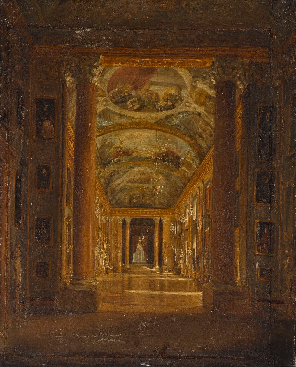 Galeria Colonna, Sala Wielka. autorstwa Eduard Heuss