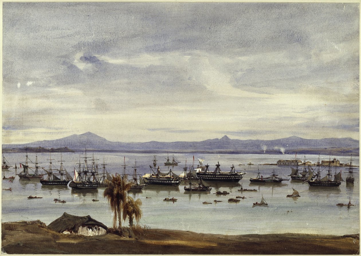 Panorama Rio de Janeiro autorstwa Eduard Hildebrandt