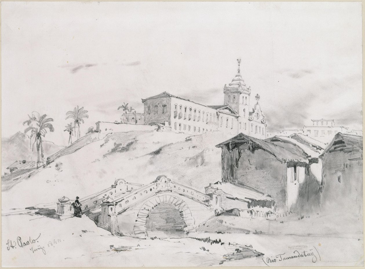São Paulo, Tamandataí autorstwa Eduard Hildebrandt