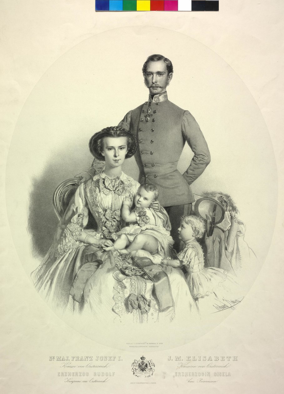 Cesarz Austrii Franciszek Józef I autorstwa Eduard Kaiser