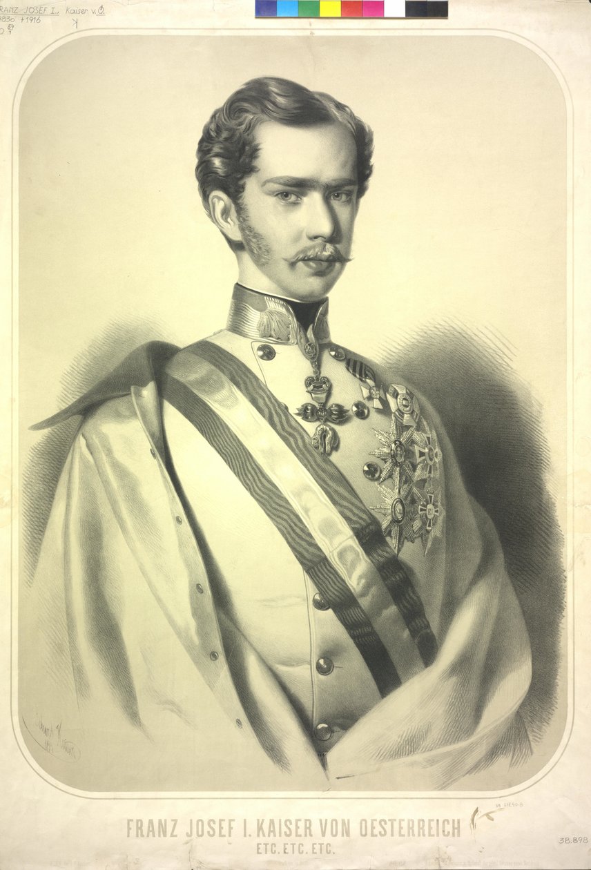 Cesarz Austrii Franciszek Józef I autorstwa Eduard Kaiser