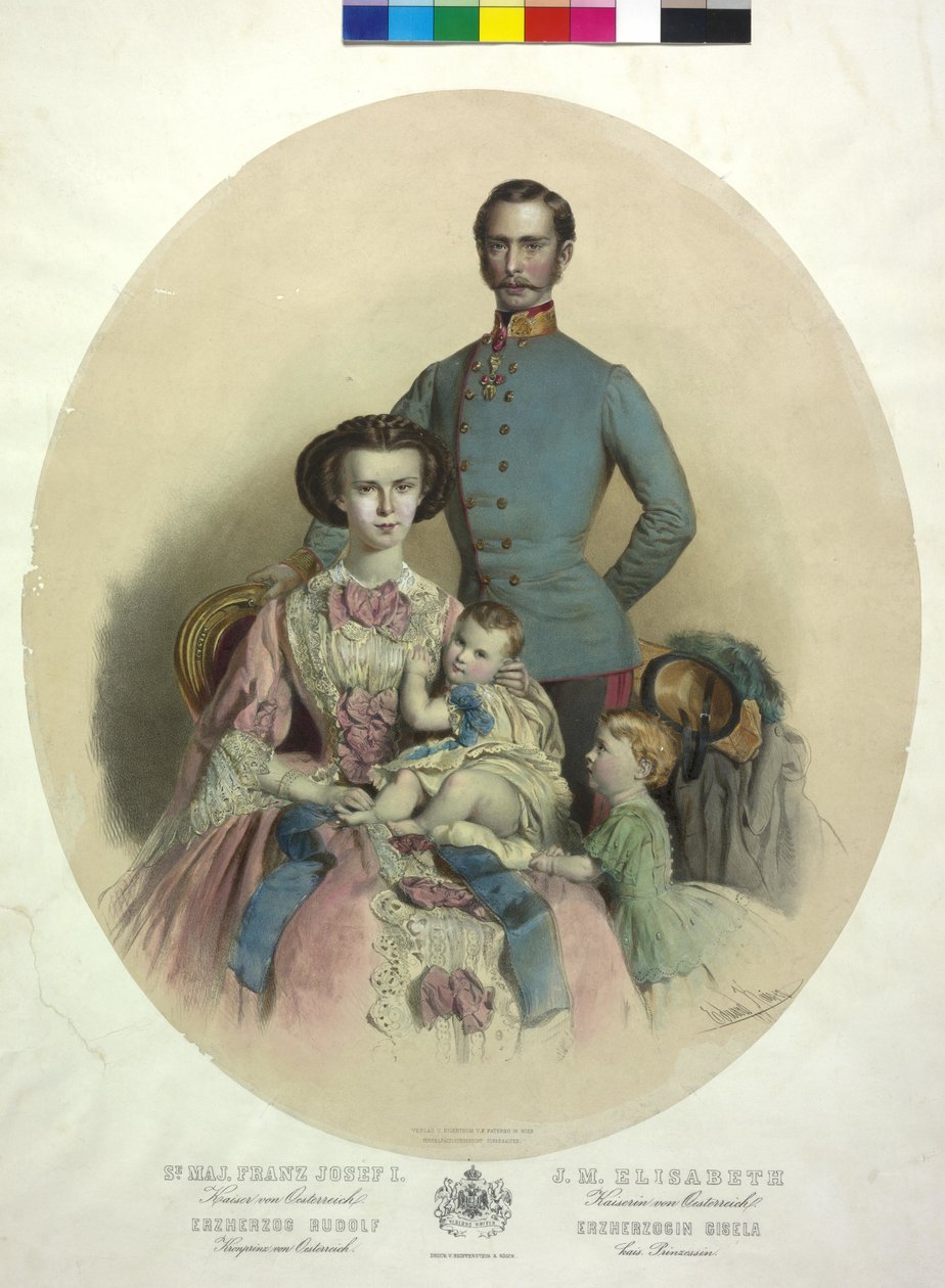 Cesarz Austrii Franciszek Józef I autorstwa Eduard Kaiser