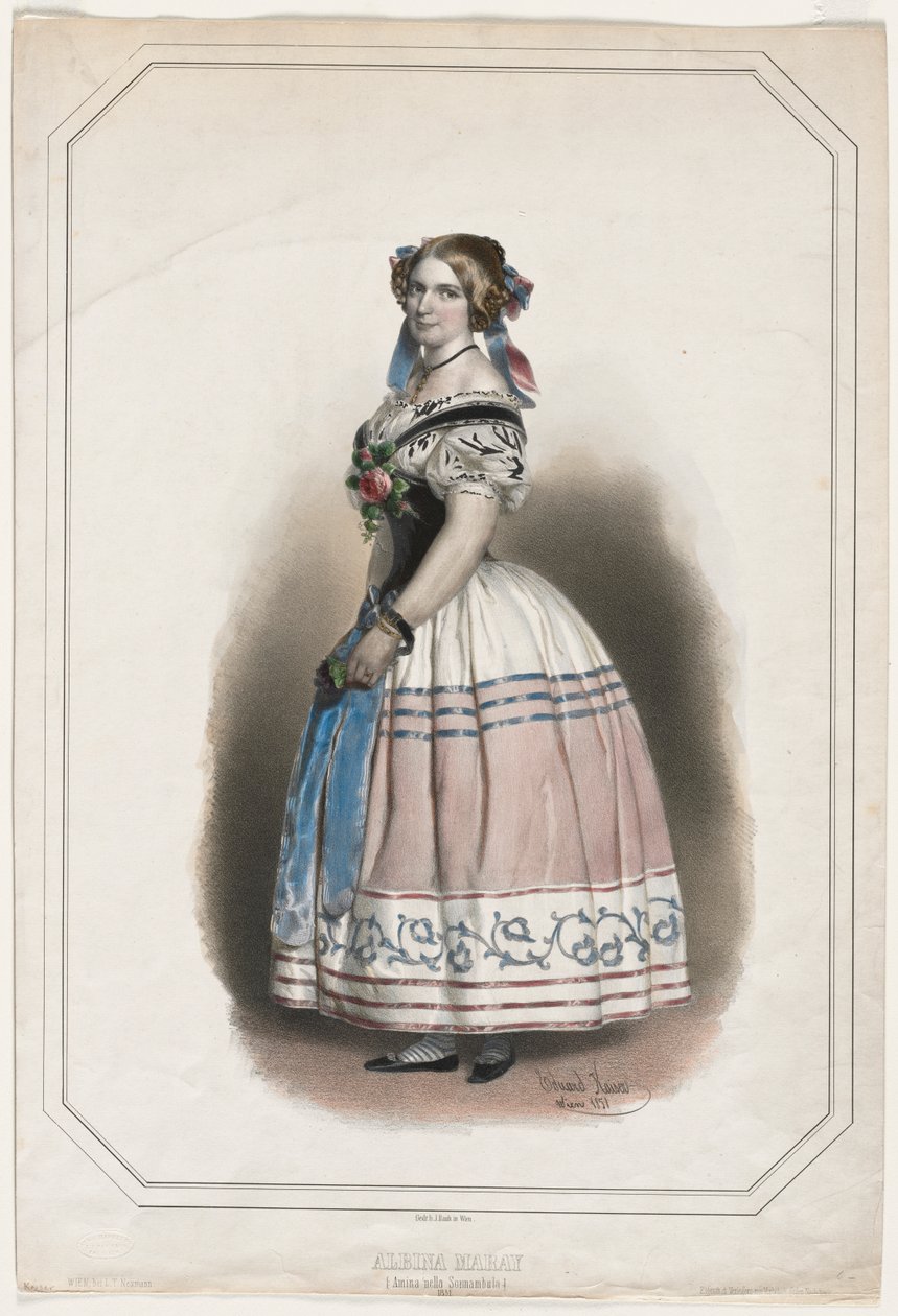 Portret Albiny Mary autorstwa Eduard Kaiser