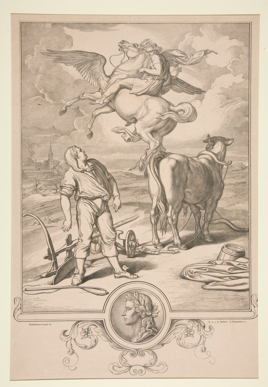 Bez tytułu (scena mitologiczna) autorstwa Eduard Kretzschmar