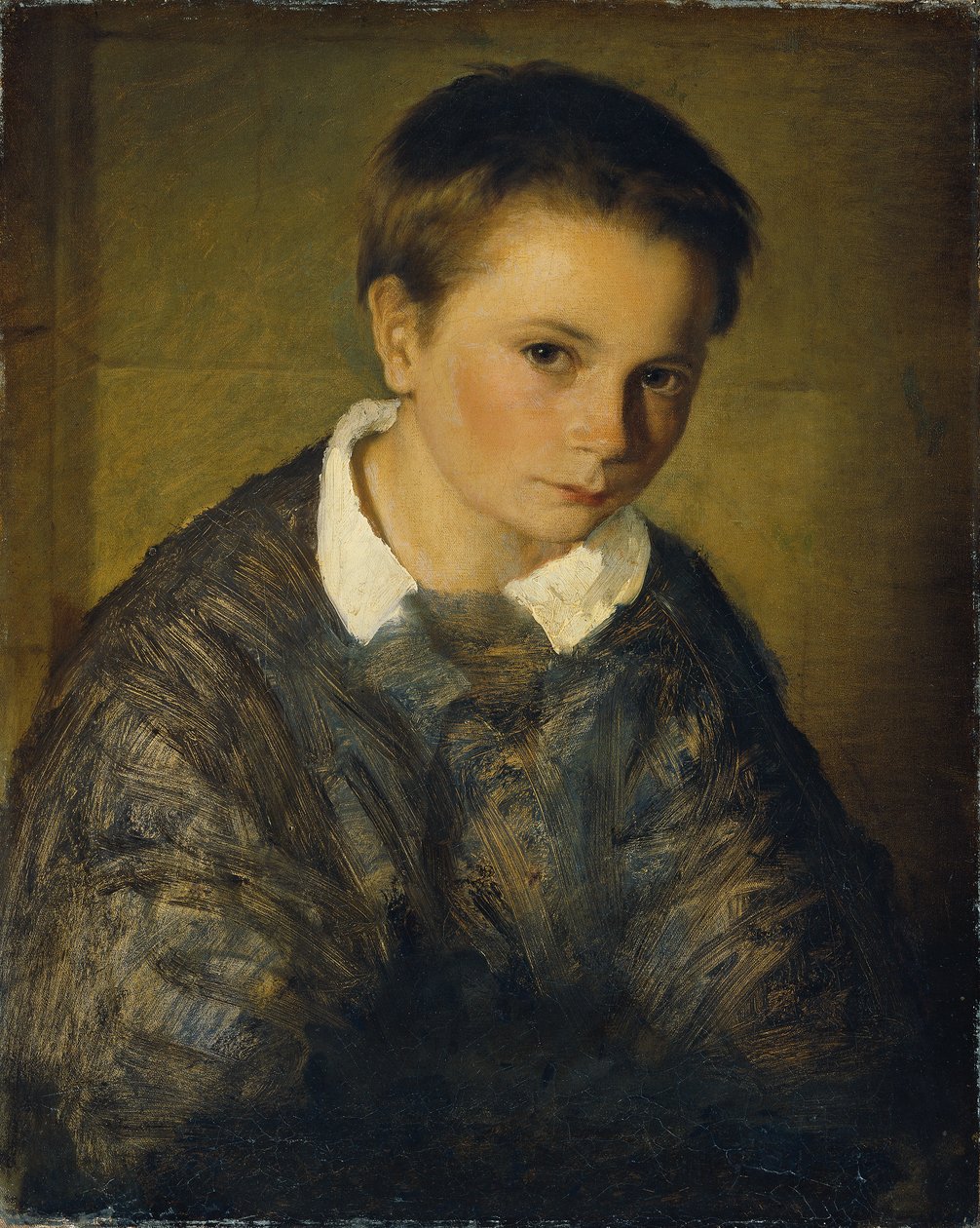portret chłopca autorstwa Eduard Kurzbauer