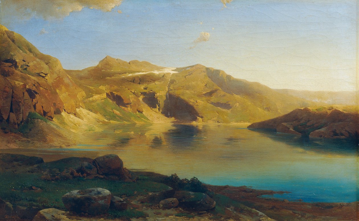 Alpejski autorstwa Eduard Peithner von Lichtenfels