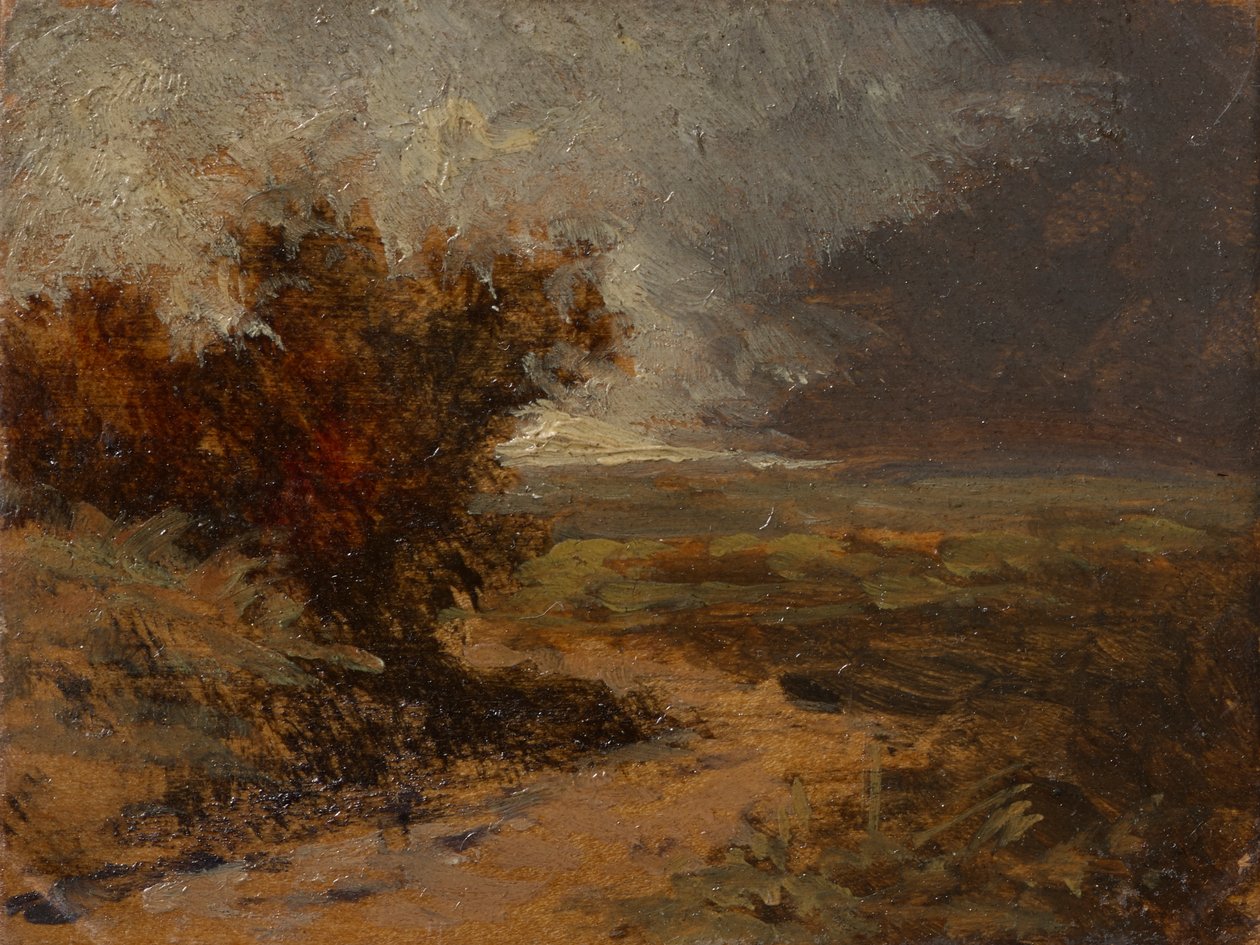 krajobraz burzy autorstwa Eduard Peithner von Lichtenfels