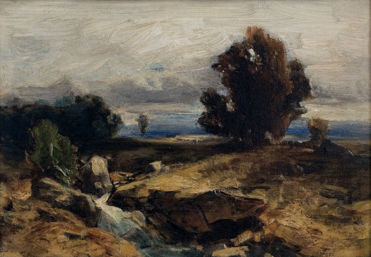 studium krajobrazu autorstwa Eduard Peithner von Lichtenfels