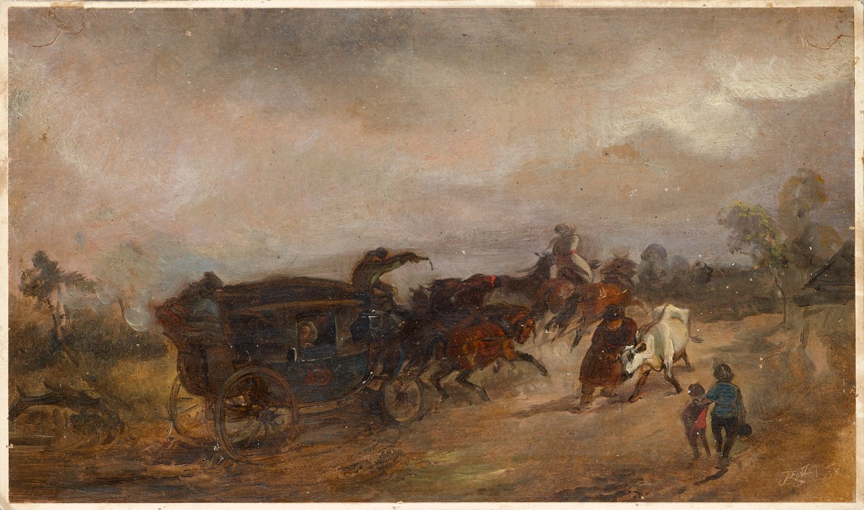 Dyliżans autorstwa Eduard Ritter