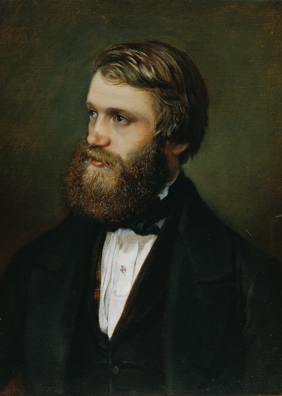 autoportret autorstwa Eduard Ritter von Engerth