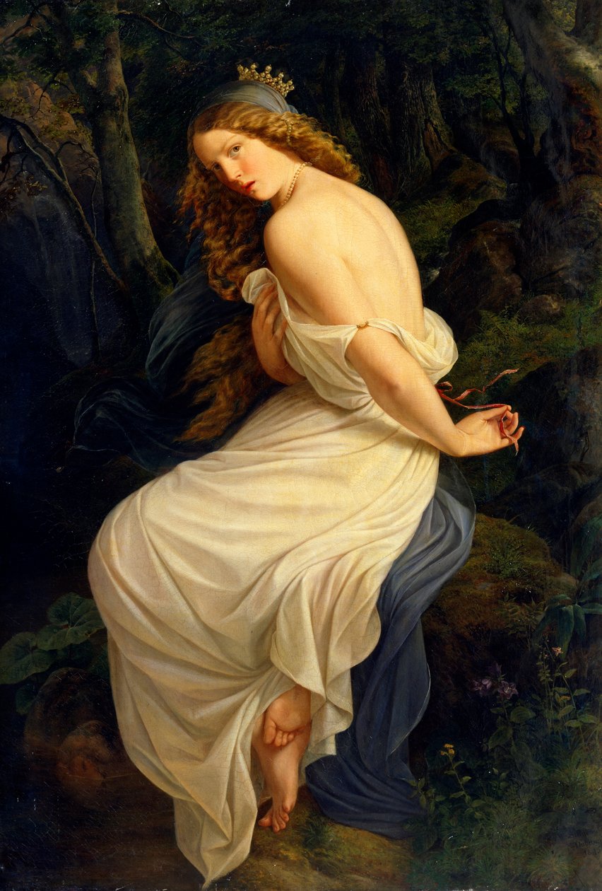 Undine, 1843 autorstwa Eduard Steinbruck