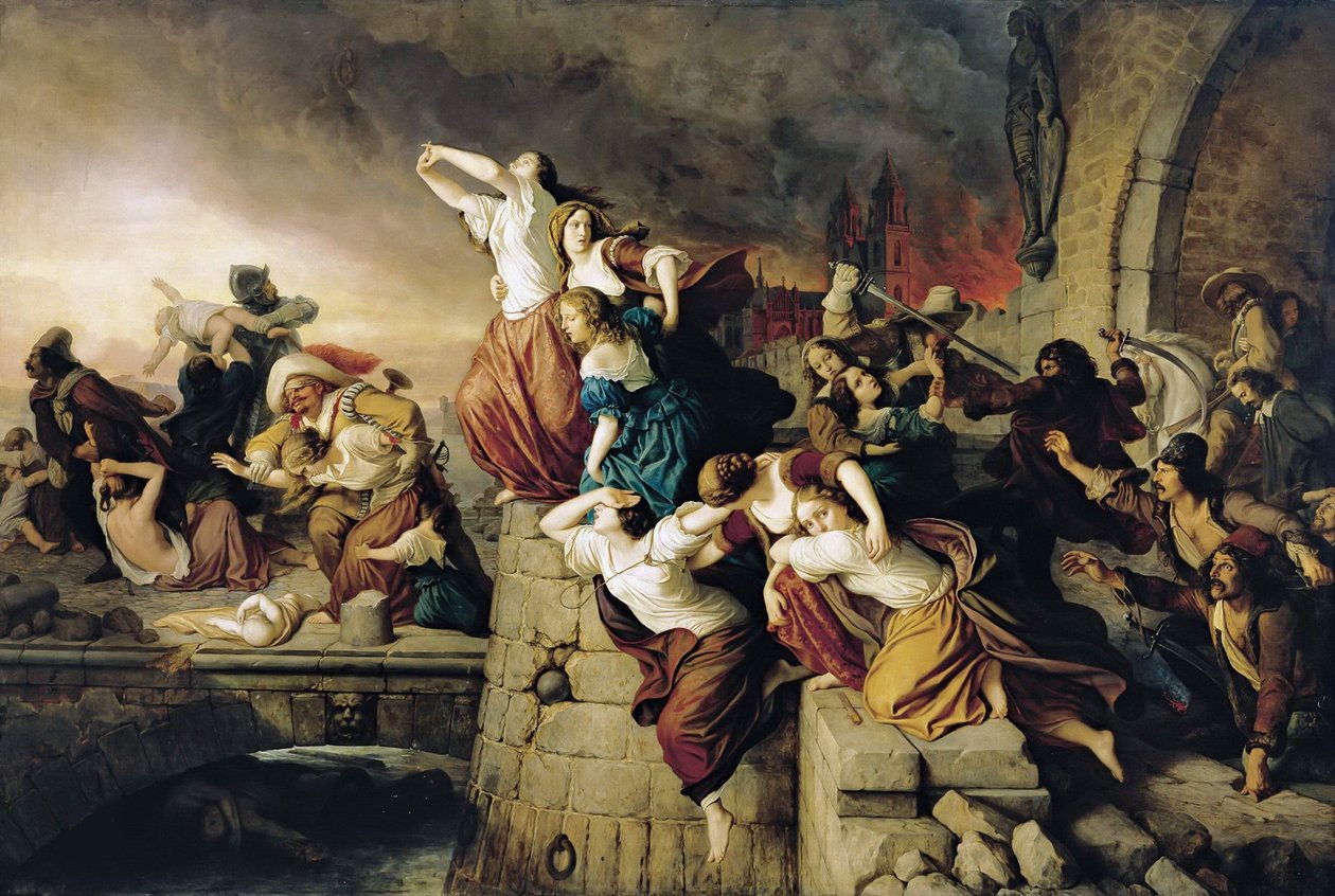 Sack of Magdeburg, 1852-1860. autorstwa Eduard Steinbrueck