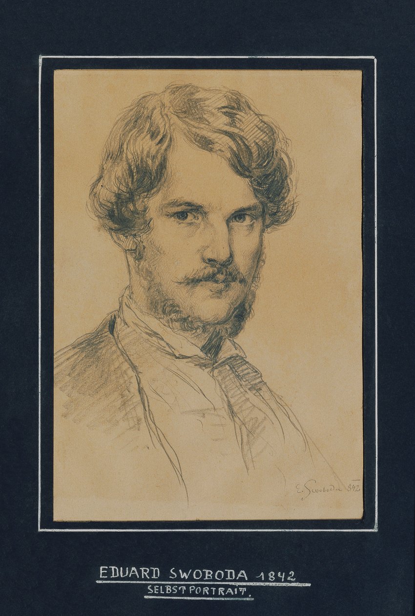 autoportret autorstwa Eduard Swoboda