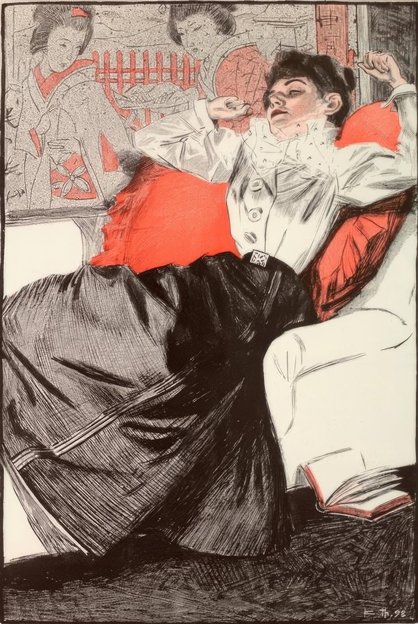 Kontemplacja autorstwa Eduard Thöny