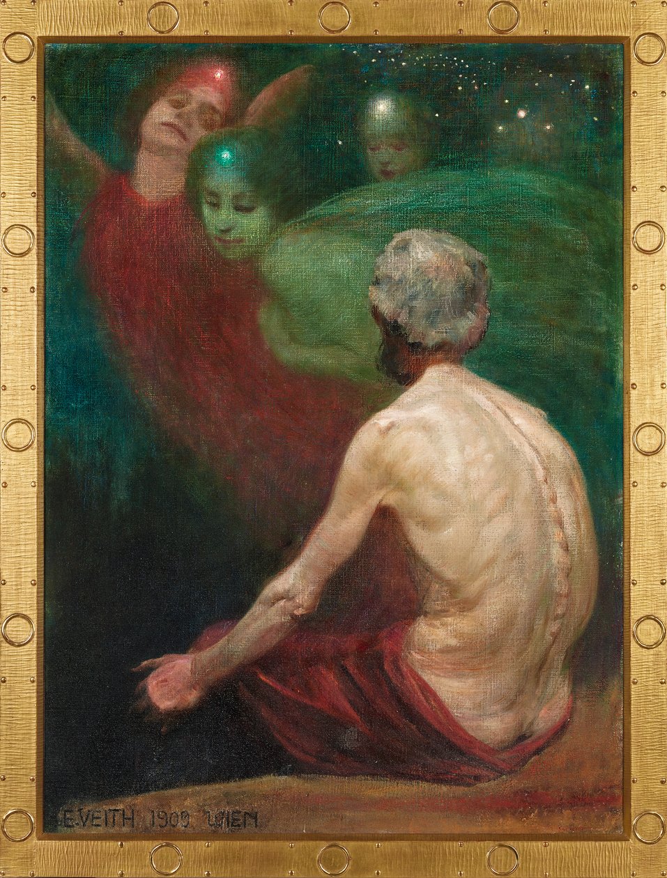 Alberich i panny nadreńskie autorstwa Eduard Veith