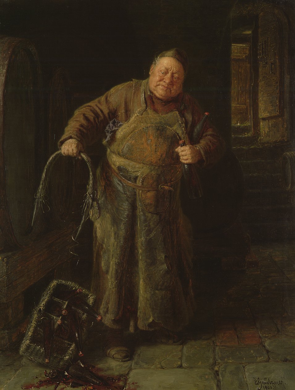 Złamana rękojeść, 1900 autorstwa Eduard von Grutzner