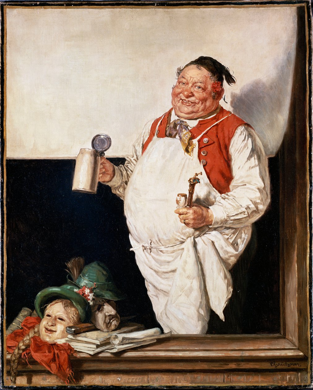 Karczmarz autorstwa Eduard von Grutzner