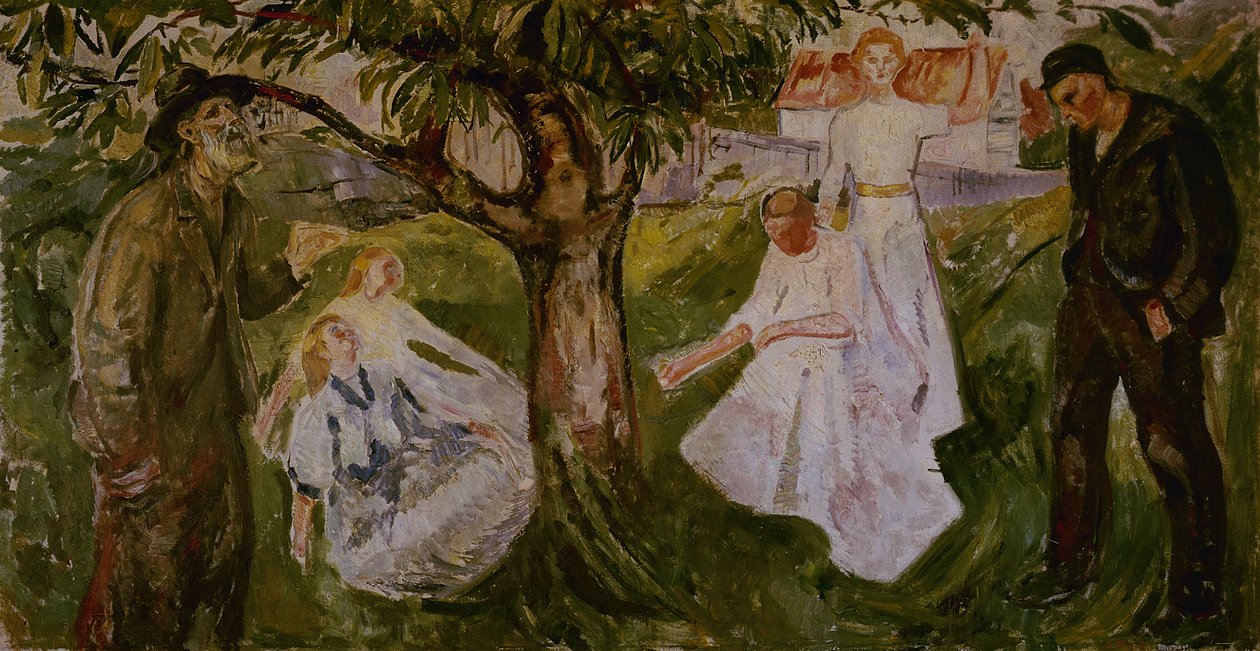 Życie autorstwa Edvard Munch