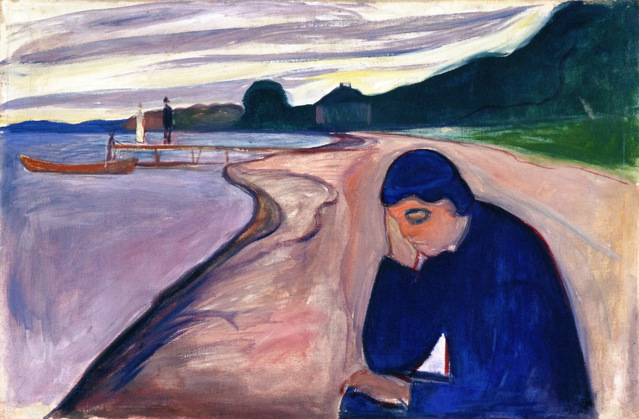 Melancholia autorstwa Edvard Munch