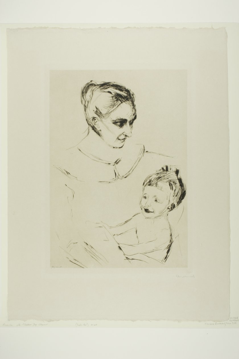 Radość matki autorstwa Edvard Munch